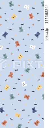 Soft Pastel Floral And Abstract Decorative Pattern Design Collection Soft Pastel Floral And Abstract Decorative Pattern Design Collection 135368244