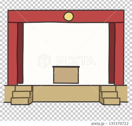 體育館舞台示意圖 135370722