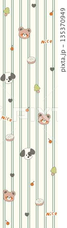 Collection Of Diverse Soft Colored Floral And Decorative Pattern Designs 135370949