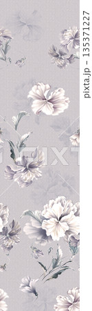 Collection Of Diverse Soft Colored Floral And Decorative Pattern Designs 135371227