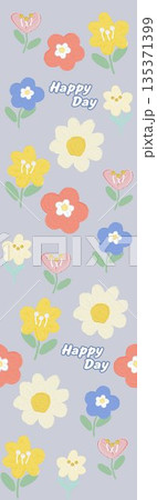 Collection Of Diverse Soft Colored Floral And Decorative Pattern Designs 135371399