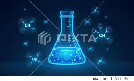 青く光る化学式 135371469