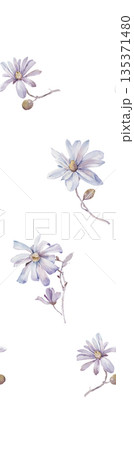 Collection Of Diverse Soft Colored Floral And Decorative Pattern Designs 135371480