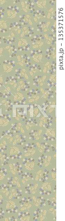 Collection Of Diverse Soft Colored Floral And Decorative Pattern Designs 135371576