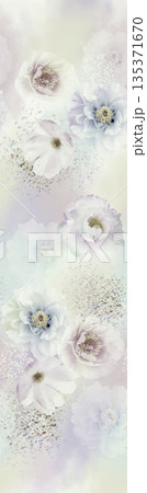 Collection Of Diverse Soft Colored Floral And Decorative Pattern Designs Collection Of Diverse Soft Colored Floral And Decorative Pattern Designs 135371670