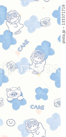 Collection Of Diverse Soft Colored Floral And Decorative Pattern Designs Collection Of Diverse Soft Colored Floral And Decorative Pattern Designs 135371719