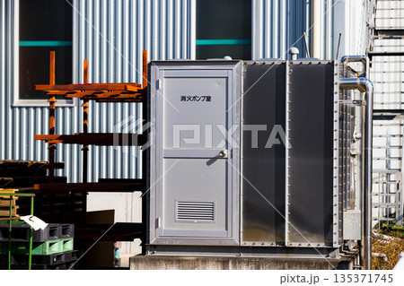 工場設備　消火ポンプ室 135371745