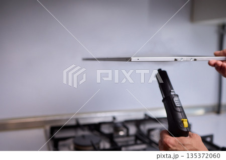 Utilizing Steam Cleaning Techniques on Kitchen Hood Filters for Effective Deep Cleaning Tasks Utilizing Steam Cleaning Techniques on Kitchen Hood Filters for Effective Deep Cleaning Tasks 135372060