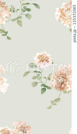Collection Of Diverse Soft Colored Floral And Decorative Pattern Designs 135372065