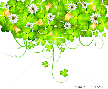 St. Patrick Day Frame 135372429