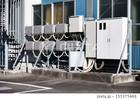工場 電気設備 引込開閉器盤 工場 電気設備 引込開閉器盤 135375468