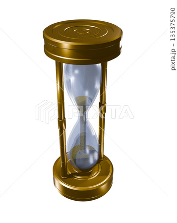 砂時計 hourglass sand clock sand glass(透過素材) 砂時計 hourglass sand clock sand glass(透過素材) 135375790