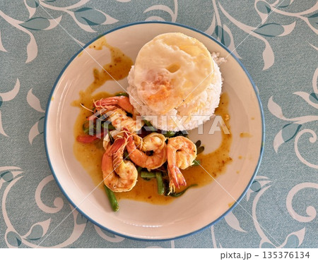 Juicy, mouth-watering fresh Asian dishes at Thailand's outdoor cafe Juicy, mouth-watering fresh Asian dishes at Thailand's outdoor cafe 135376134