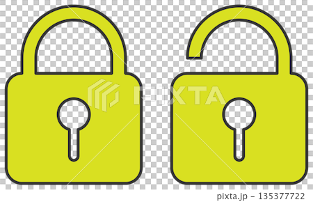 安全鎖掛鎖鑰匙 135377722