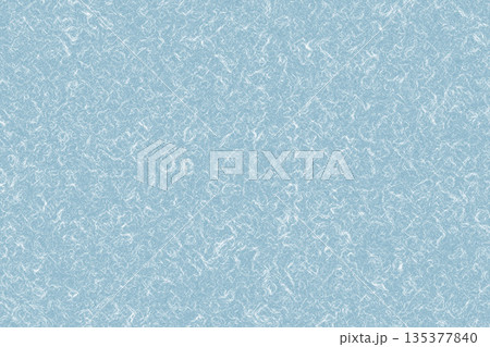 濃い水色の和紙テクスチャ 水彩風の紙素材 135377840