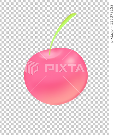 紅櫻桃的插圖 135378158