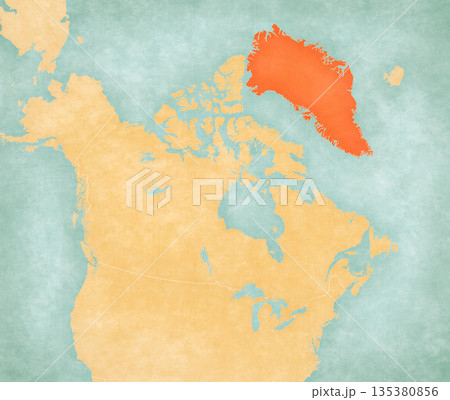 Map of Canada - Greenland Map of Canada - Greenland 135380856