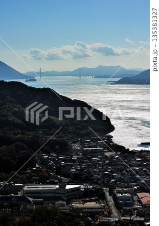 広島県 竹原市忠海町 黒滝山からの眺望 135381327