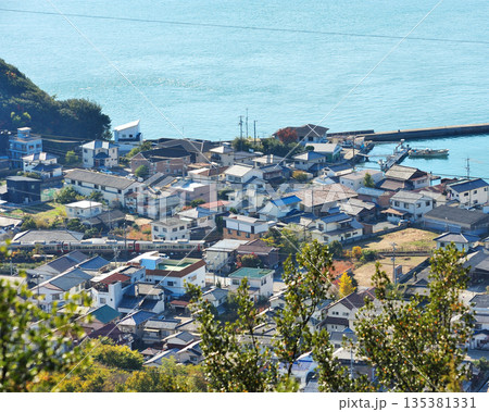 広島県 竹原市忠海町 黒滝山からの眺望 135381331
