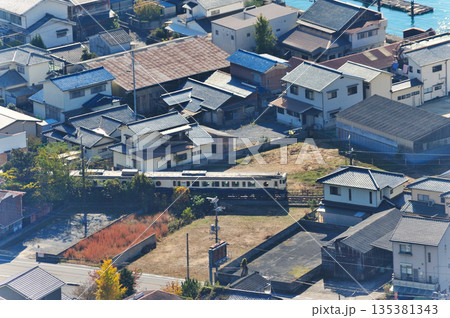 広島県 竹原市忠海町 黒滝山からの眺望 135381343