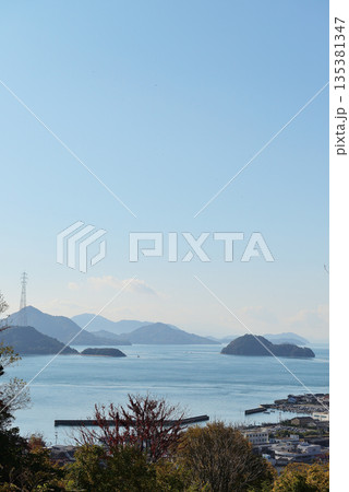 広島県 竹原市忠海町 黒滝山からの眺望 135381347