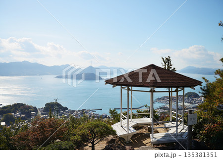 広島県 竹原市忠海町 黒滝山からの眺望 135381351