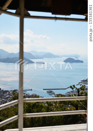 広島県 竹原市忠海町 黒滝山からの眺望 135381361