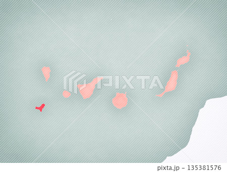 Map of Canary Islands - El Hierro 135381576