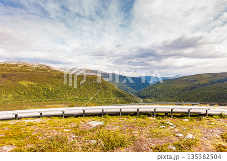 Vedahaugane rest stop in Norway Vedahaugane rest stop in Norway 135382504