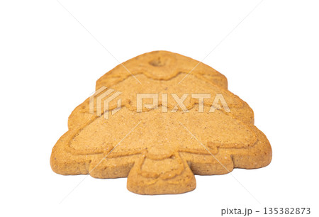 gingerbread cookie isolated gingerbread cookie isolated 135382873