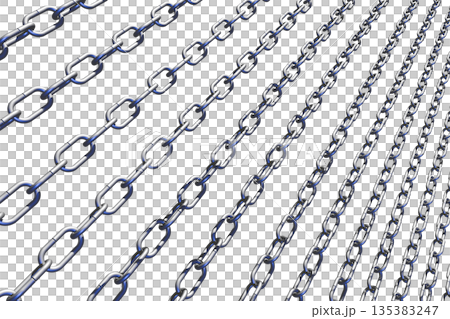 鏈條、鏈條、捆綁、閉合、捆綁（透明材質） 135383247