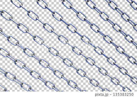 鎖　チェーン　Chain　bind  閉鎖　束　束縛（透過素材） 135383250