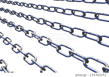 鎖　チェーン　Chain　bind  閉鎖　束　束縛（透過素材） 135383251