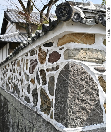 五色塀(草場小路・長崎県大村市) 五色塀(草場小路・長崎県大村市) 135383560
