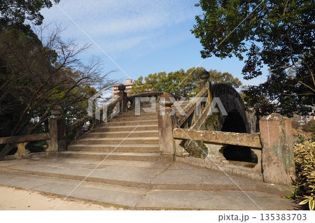 眼鏡橋(諫早公園・長崎県諫早市) 眼鏡橋(諫早公園・長崎県諫早市) 135383703