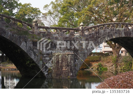 眼鏡橋(諫早公園・長崎県諫早市) 眼鏡橋(諫早公園・長崎県諫早市) 135383716