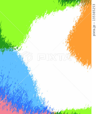 Trendy abstract rainbow blurred background. Smooth gradient vector illustration for web, template, posters, card, banner. Pastel colors mesh pattern 135385253