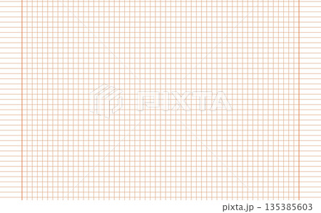 Graph paper. Printable squared grid paper with color horizontal lines. Geometric background for school, textures, notebook, diary. Realistic lined paper blank size reversal A5 Graph paper. Printable squared grid paper with color horizontal lines. Geometric background for school, textures, notebook, diary. Realistic lined paper blank size reversal A5 135385603
