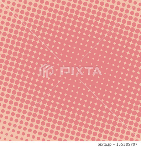 Abstract pop art creative concept. Colorful polka dots retro comics background. Cartoon modern halftone pattern. Design for poster, card, sale banner, empty bubble Abstract pop art creative concept. Colorful polka dots retro comics background. Cartoon modern halftone pattern. Design for poster, card, sale banner, empty bubble 135385707