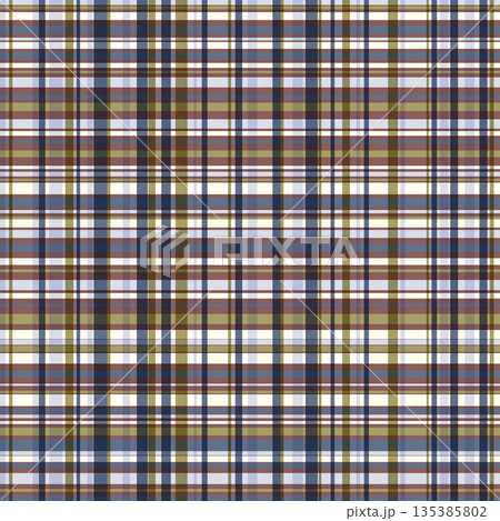 Color Scotland textile seamless pattern. Fabric texture check tartan plaid. Abstract geometric background for cloth, card, fabric. Monochrome graphic repeating design. Modern squared ornament Color Scotland textile seamless pattern. Fabric texture check tartan plaid. Abstract geometric background for cloth, card, fabric. Monochrome graphic repeating design. Modern squared ornament 135385802