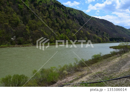 最上川 日本三大急流 135386014