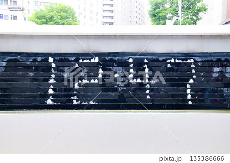 噴水デジタル時計 135386666