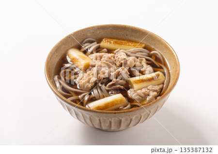 蕎麦（焼きネギ　豚肉）　 135387132