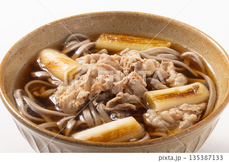 蕎麦（焼きネギ　豚肉）　 135387133