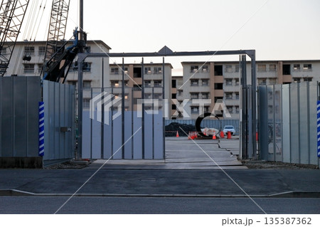 建設現場 (杭地業工事) イメージ 建設現場 (杭地業工事) イメージ 135387362