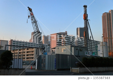 建設現場 (杭地業工事) イメージ 建設現場 (杭地業工事) イメージ 135387383