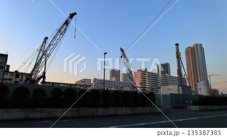 建設現場 (杭地業工事) イメージ 建設現場 (杭地業工事) イメージ 135387385