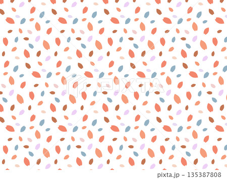 くすみオレンジ色 パターン 花びら ベクターpng くすみオレンジ色 パターン 花びら ベクターpng 135387808