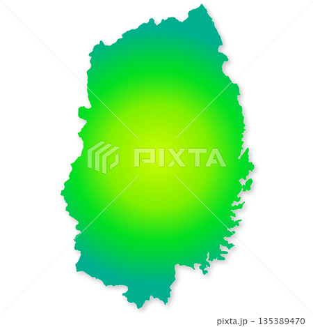 岩手県地図 岩手県地図 135389470