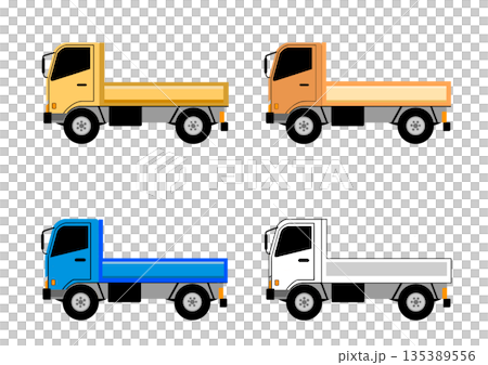 トラックのセット 135389556